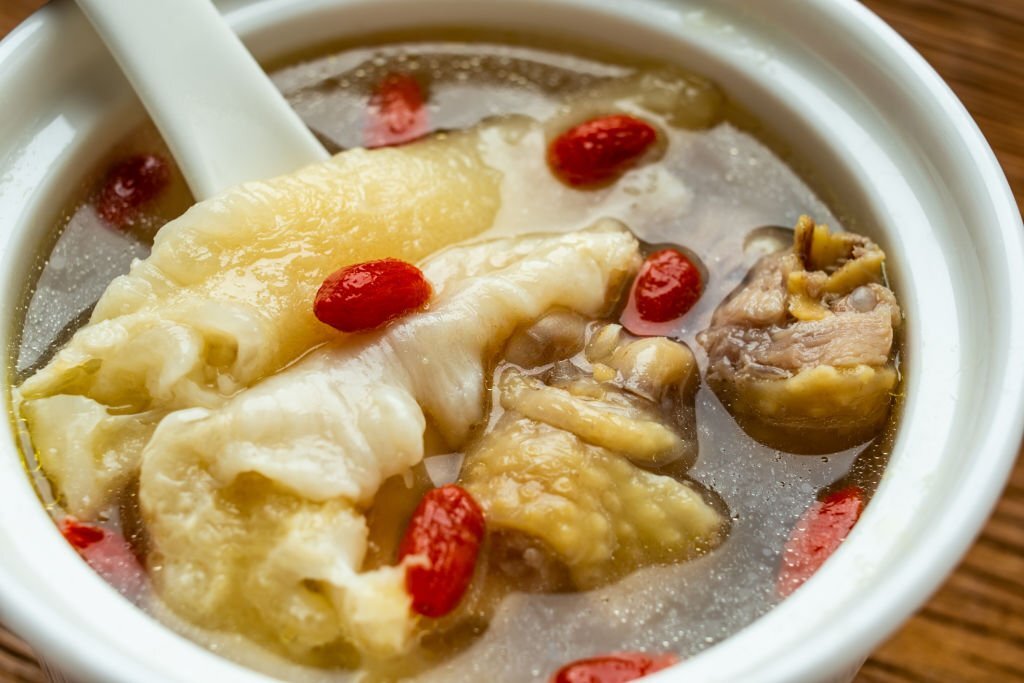 Chinese Herbal Fish Maw Soup