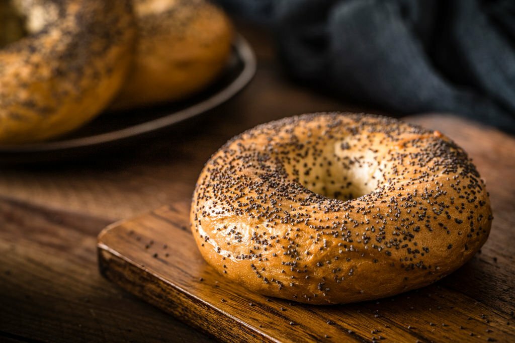 Bagel with Cream Cheese and Smoked Salmon Recipe