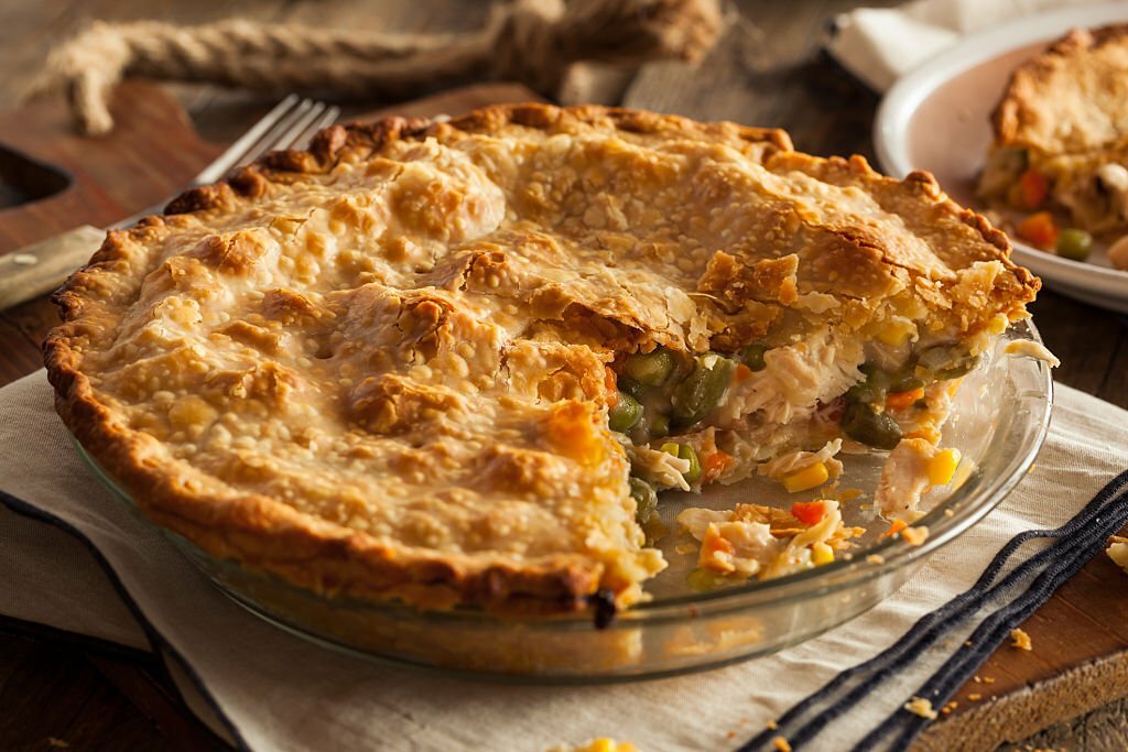 turkey pot pie recipe with cream of chicken soup