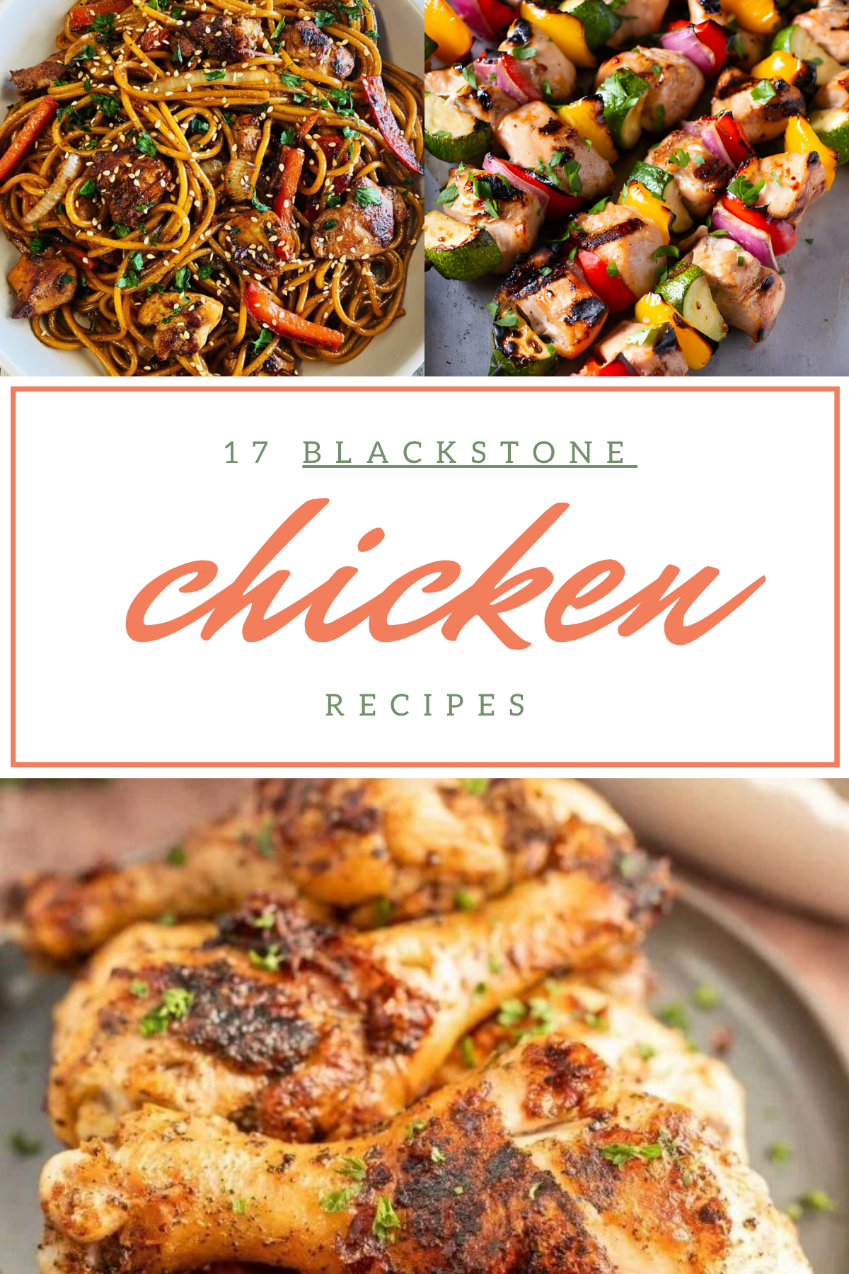 blackstone chicken recipes
