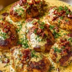 Delicious Marry Me Chicken recipe with creamy sauce and herbs