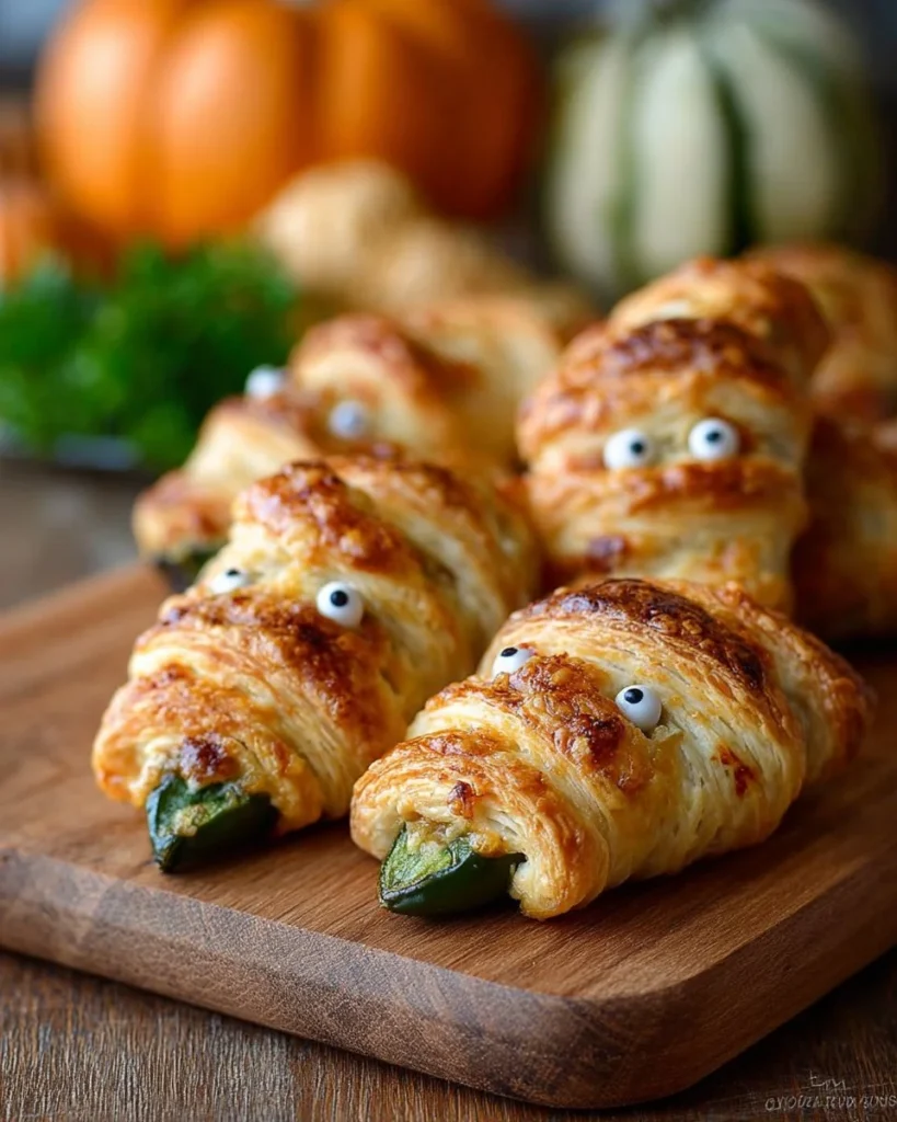 Bacon Jalapeno Mummies wrapped in bacon for a tasty appetizer