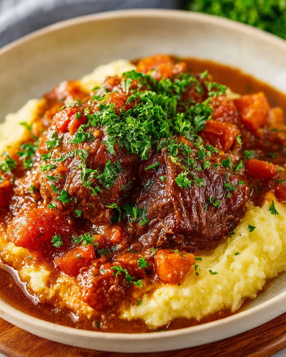 Delicious Swiss Steak served with fresh vegetables