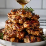 Delicious Greek Chicken Gyros with marinated chicken, veggies, and tzatziki sauce.