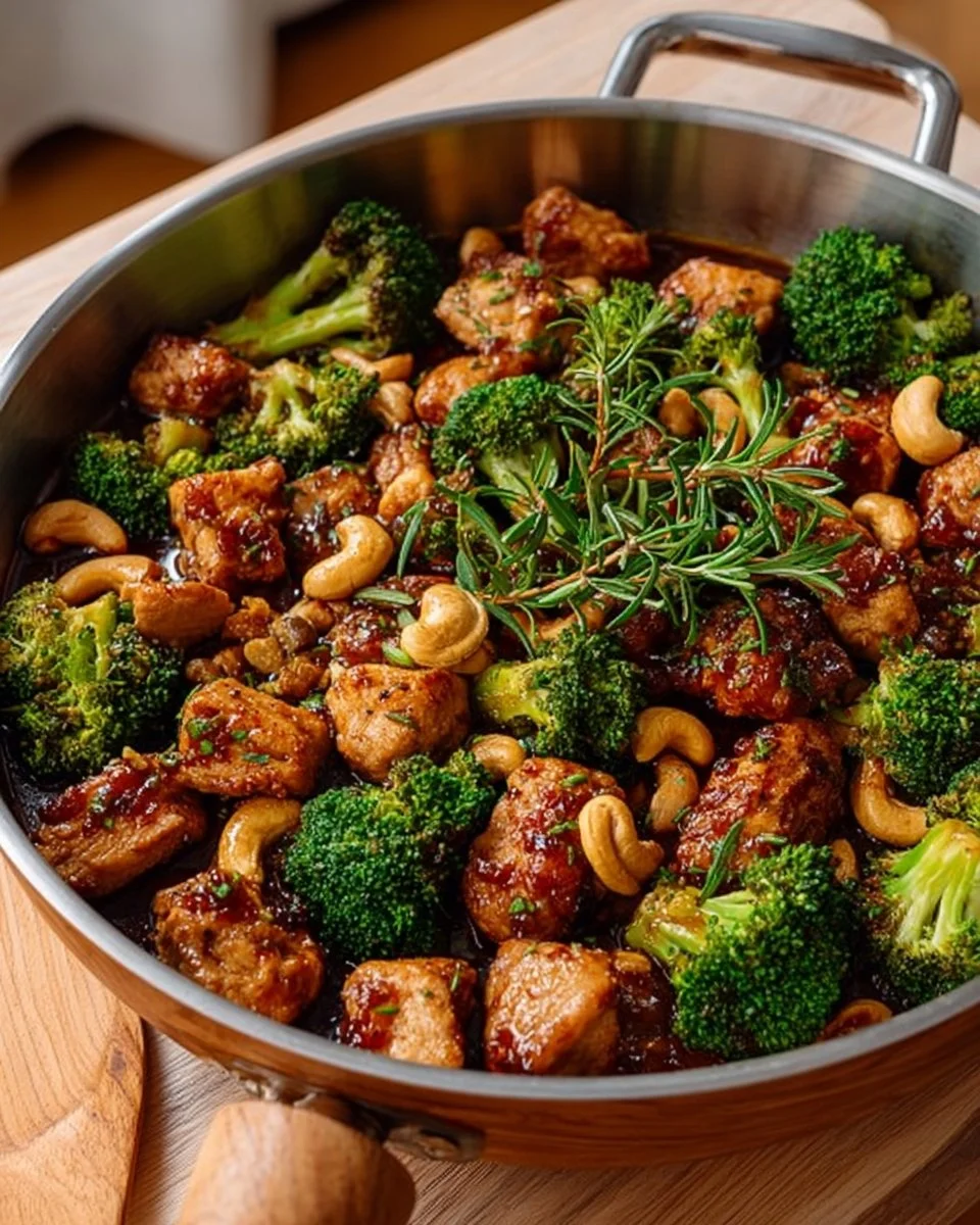 Delicious Honey Soy Chicken Stir Fry served in a vibrant bowl with vegetables
