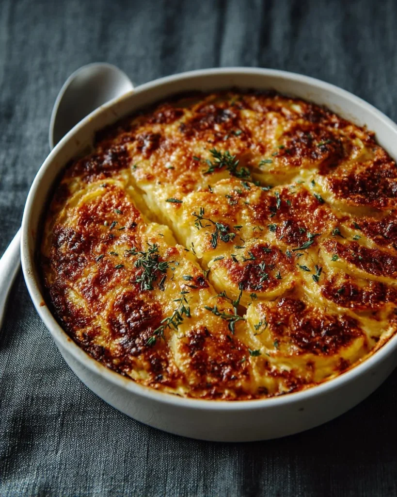 Delicious Vegetable Gratin with Cheese baked to perfection