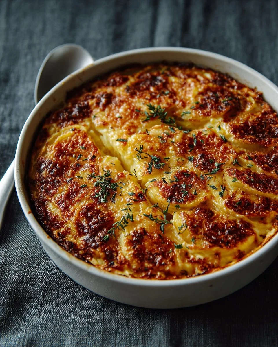 Delicious Vegetable Gratin with Cheese baked to perfection