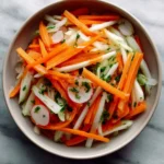 Banh Mi pickled vegetables recipe for authentic Vietnamese sandwiches