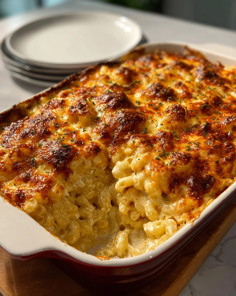 Deliciously creamy mac and cheese served in a bowl