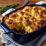Delicious Shepherd's Pie with meat and mashed potato topping