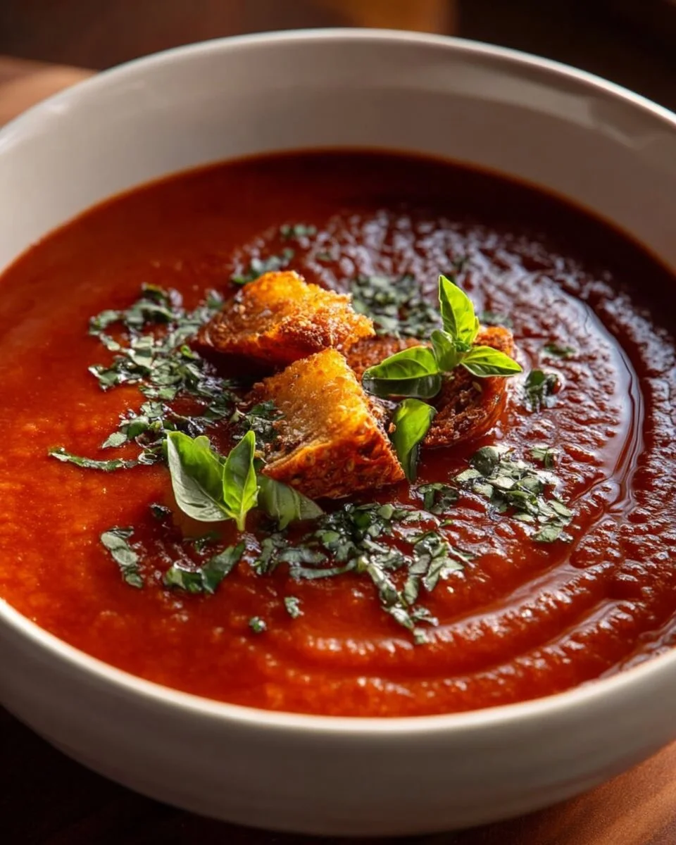 Delicious Slow Cooker Tuscan Chicken served on a rustic plate with herbs