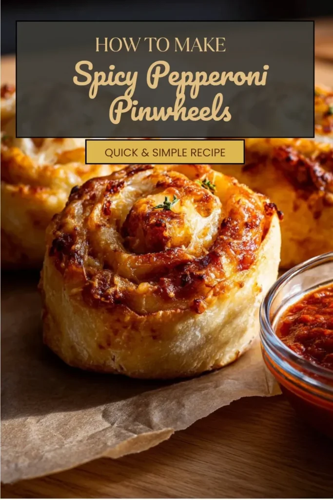 Delicious spicy pepperoni pinwheels served as a tasty appetizer.