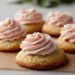 Smooth and creamy Sugar Cookie Buttercream Frosting in a bowl.