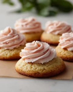 Smooth and creamy Sugar Cookie Buttercream Frosting in a bowl.