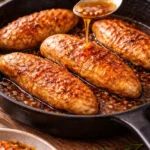 Deliciously glazed honey butter chicken served with sides.