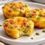 Delicious and easy egg bites ready for a nutritious meal