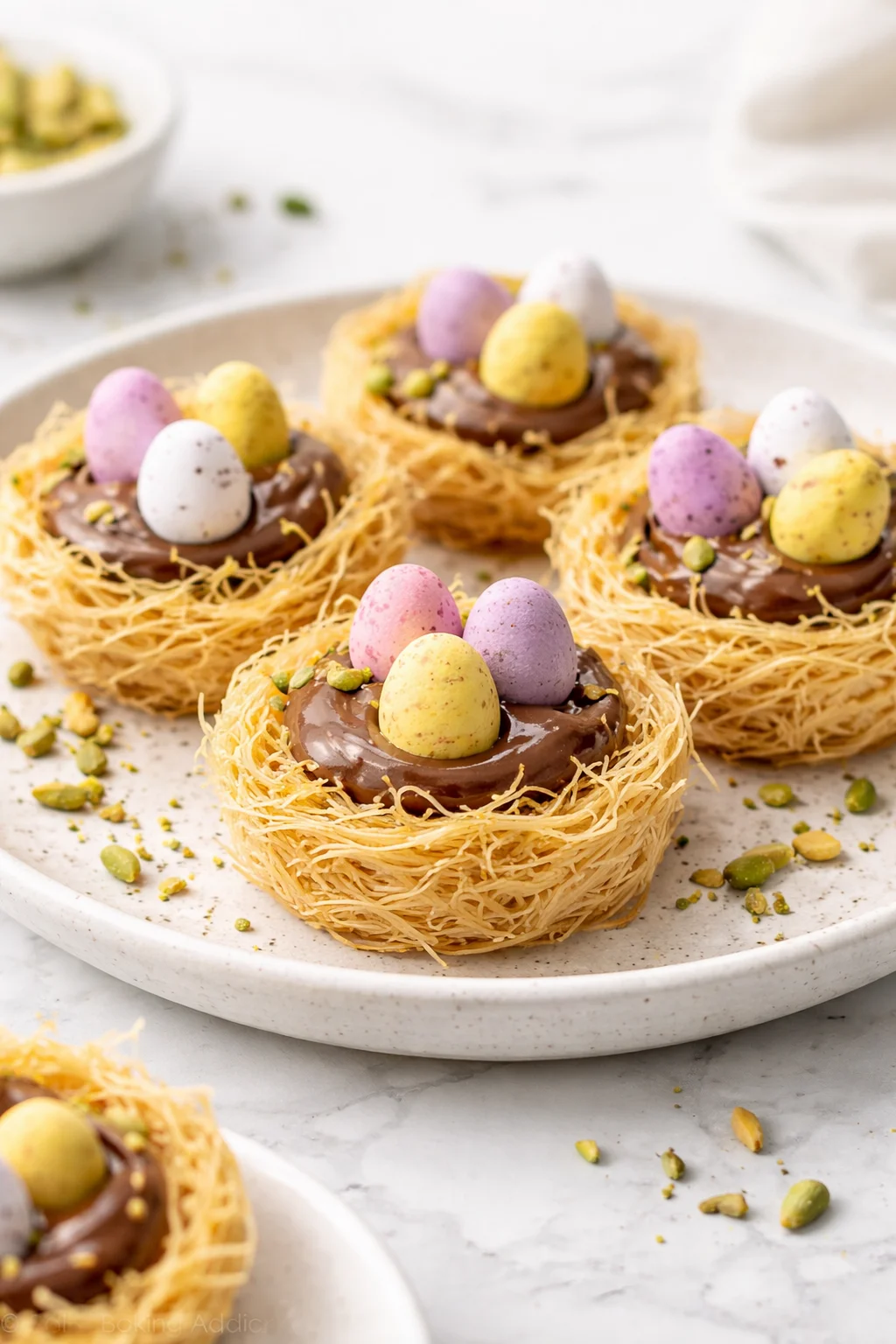 Easter Chocolate Nutella Kataifi Dessert Platter